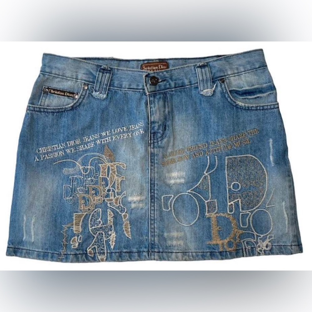 Christian Dior: Vintage - Blue Denim Fashion Piece